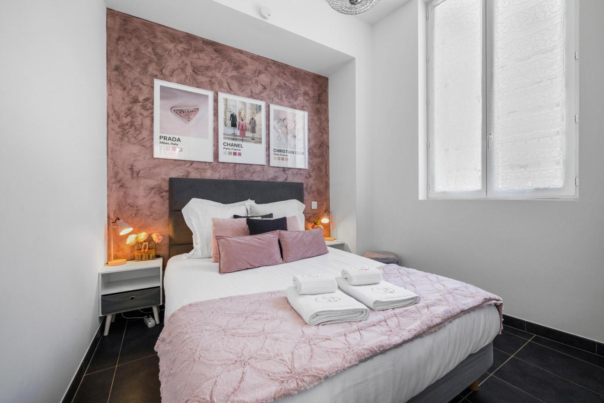 Appartamento Le Coq Wagner - Parking - Air Conditioning - Pool Mentone Esterno foto